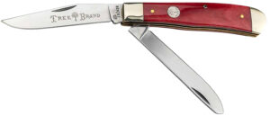 Böker Traditional Series 2.0 Trapper, Smooth Red Bone