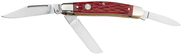 Böker Traditional Series 2.0 Stockman, Medium, Red Jigged Bone