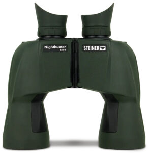 Steiner 2070 Nighthunter 8x56mm BaK-4 Porro Prism, Auto Focus, Matte Green Makrolon w/Rubber Armor