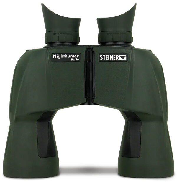 Steiner 2070 Nighthunter 8x56mm BaK-4 Porro Prism, Auto Focus, Matte Green Makrolon w/Rubber Armor