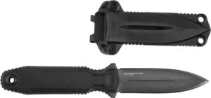 SOG Pentagon FX Covert Fixed Blade Knife, Blackout