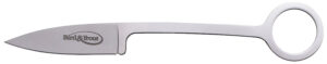 Cold Steel CS20BTJ Bird & Trout 2.25" AUS-8A SS Plain Drop Point Bead Blasted Blade, 4.06" Bead Blasted AUS-8A SS Handle