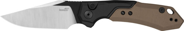Kershaw Launch 19 Automatic Knife, 3.3-inch Satin Cerakote Clip Point