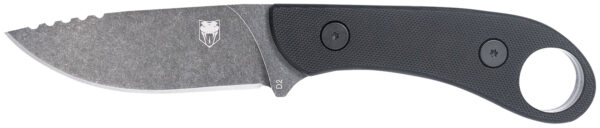 CobraTec D2 Skinner Gen II Fixed Blade Knife, Black