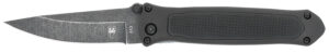 CobraTec Quick Strike 3.25-inch Stonewashed Drop Point Folding Automatic Knife