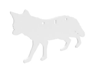 Birchwood Casey AR500 Steel Coyote Silhouette Target 3/8 in.