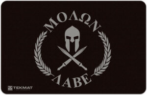 TEKMAT ARMORERS BENCH MAT - 11"x17" MOLON LABE FLAG