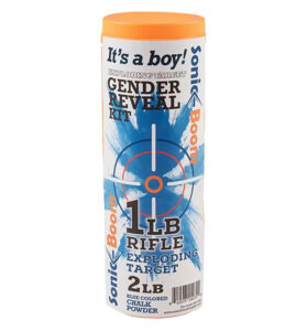 Sonic Boom/jerent SBTGRBOY Gender Reveal Kit Rifle Firearm 1 lb Boy