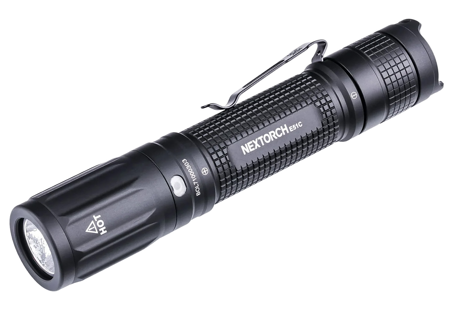 Next Torch Flashlight Nextorch Everyday Carry LED Flashlight Black 1600 lumens | Schaefer Defense