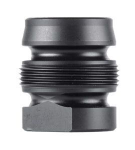 Dead Air DA143 Xeno Xero Black 4140 HT Alloy Steel 9/16x24 RH Threads 1.105" OAL 0.99" Diameter 9mm