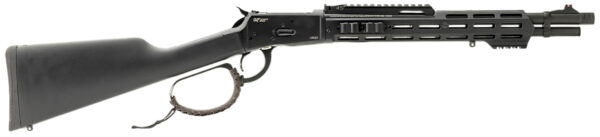 Gforce Arms GFLVR357SXB LVR 357 Mag 8+1 16.50" Black Cerakote barrel, Black Cerakote Steel Receiver w/Picatinny Rail, M-LOK Handguard, Black Fixed Synthetic Stock