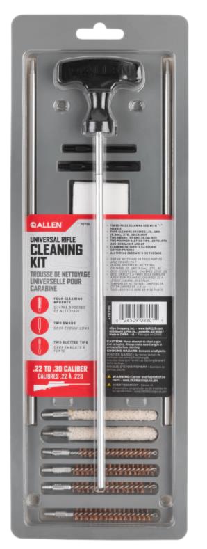 Allen Universal Rifle Cleaning Kit, .22-.30 Caliber