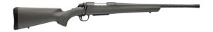 Browning 035845229 AB3 Pro SPR Full Size 300 Win Mag 3+1 20" Matte Blued Spiral Fluted Threaded Barrel, Matte Blued Drilled & Tapped Receiver, Gray/Green Fixed Synthetic Stock