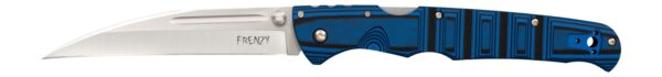 Cold Steel Frenzy II Folding Knife Blue and Black S35VN