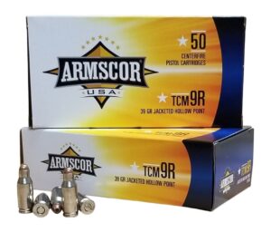 ARMS FAC22TCMNR-1N 22TCM9R 39GR JHP NICKEL 50/20