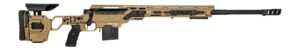 Cadex Inc CDX30LITE30824BR20I2F1 CDX-30 Lite 308 Win 10+1 24" Black DLC Fluted Threaded Barrel, Hybrid Tan Cerakote Receiver w/Picatinny Rail, M-LOK Handguard, Adjustable Folding Hybrid Tan Buttstock,