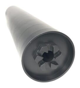 Fuqua Precision Machining DACH30SSBLK Dirty Dachshund 30Cal 1.60" Black 17-4 Stainless Steel 1.375"x24