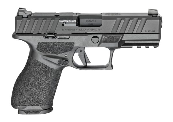 Springfield Armory ECA9409BCA Echelon Alpha 40.C 9mm Luger 10+1 4" Black Melonite Barrel & Optic Ready/Serrated Slide, Black Polymer Frame w/Picatinny Rail Adaptive Texture Grip, *CA Compliant