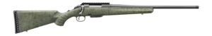 Glenfield 52008 Model A Full Size 223 Rem 5+1 20" Matte Black Threaded Barrel, Matte Black Alloy Steel Receiver w/Picatinny Rail, Moss Green Splatter Fixed Synthetic Stock, Right Hand