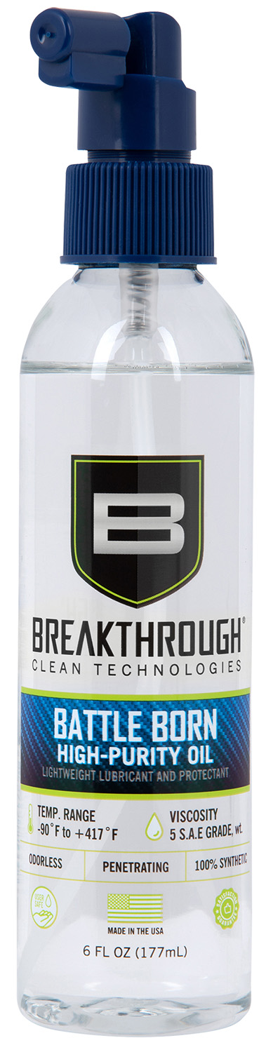 Breakthrough Clean BTO6OZ Battle Born High-Purity Oil 6 oz Spray