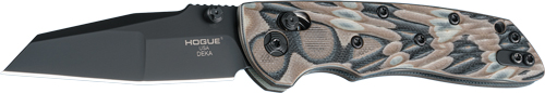Hogue Deka 3.25-Inch Wharncliffe Folding Knife, G-Mascus Dark Earth