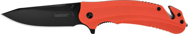 Kershaw Barricade 3.5-Inch Orange Emergency Knife