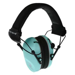 RADIANS R3220ECS MUFFS AQUA DUAL MIC. AUX. INPUT JACK FOR USE WITH SMART DEVICES ( 4 PER BOX )