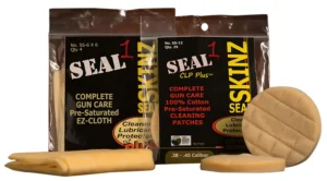 SEAL 1 SS-12 ..38 - .45 CAL TREATED PATCHES 25/BAG
