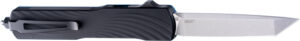 Hogue Counterstrike Auto OTF Knife, Tanto Tumbled Black