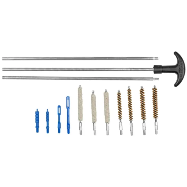 DAC GUNMASTER 14 PIECE UNIVERSAL PISTOL CLEANING KIT IN RE-USABLE CLAMSHELL