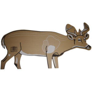 Weaknecht Cardboard Deer Target, 25-Pack