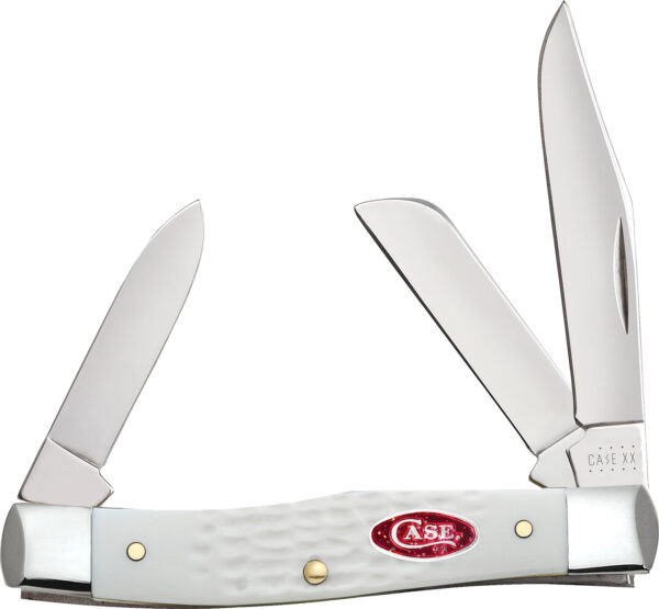 Case Medium Stockman White Sparxx Folding Knife