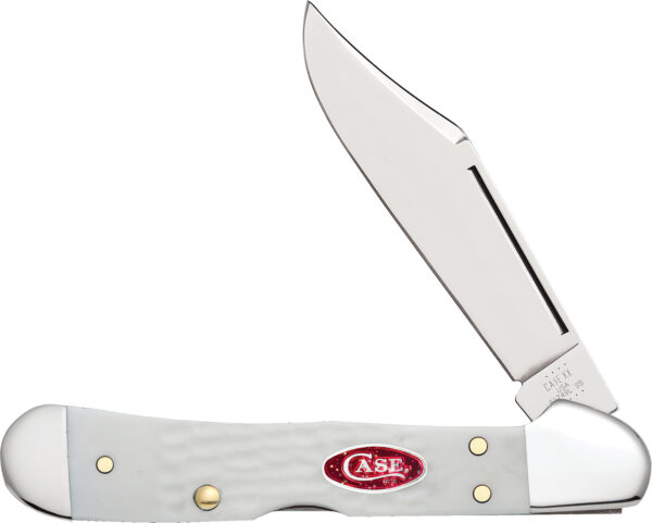 Case Knives Mini Copperlock White Synthetic Folding Knife