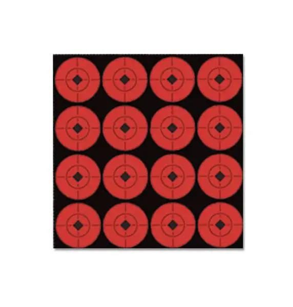B/C TARGET SPOTS 1.5" BLISTER CARDED 160/PK ( 12 PER CASE )