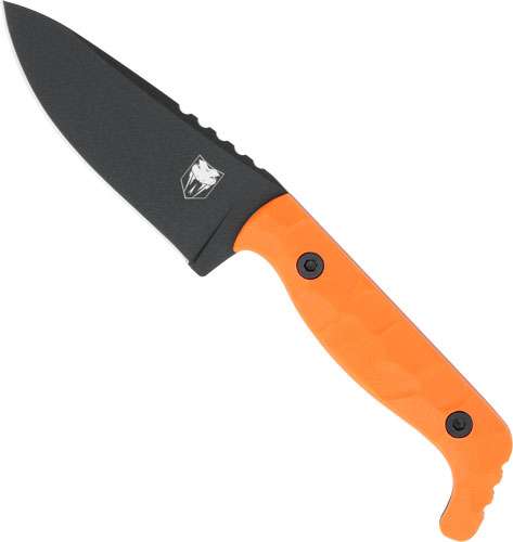 CobraTec King Pin Orange 4-Inch Fixed Blade EDC Knife