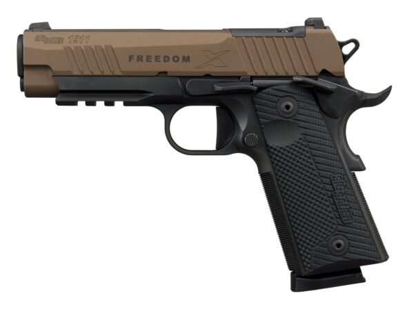Sig Sauer 1911X Carry Pistol, .45 ACP, Bronze, 4.2-Inch Barrel, 8-Round