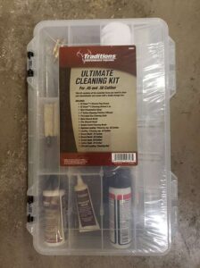 TRADITIONS MUZZLELOADING ULTIMATE CLEANING KIT W PLANO BOX 45/50 CAL ( 6 PER CASE )