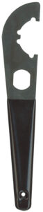 Outdoor Connection BTNW28197 Buffer Tube Wrench Black Phosphate Steel M4/Car-15/Carbine Rubber Black Handle