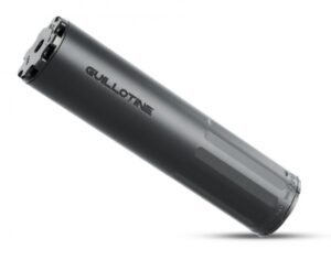 BOSS GUILLOTINE - 1/2-28 - VENTED END CAP 5.56 DEDICATED DUTY RATED SILENCER STAINLESS NITRIDED CORE VENTED END CAP GAS BLOWBACK ACTION (TRADITIONAL AR-15 AND SIMILAR) GU-15060-556-SS-12-VE-BLK