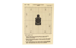 ACTION TGT 25 METERS DOD M16A2 100PK