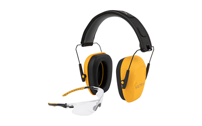 Allen ULTRX Shield Combo Earmuffs, Yellow