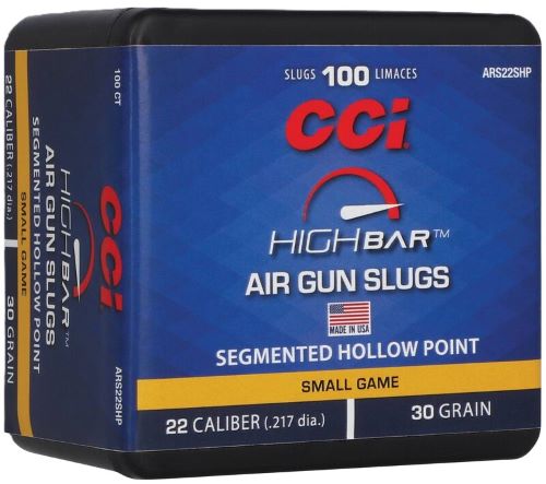 CCI HIGH BAR AIR PELLETS 22 – 30GR HP 100RD BOX 5BX/CS | Schaefer Defense