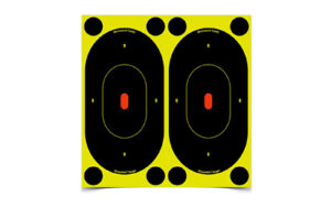 Birchwood Casey Shoot-N-C Oval Target, 7-Inch, 12-Pack