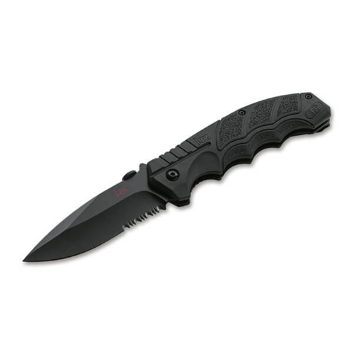 Böker Heckler & Koch SFP Tactical Folder, All Black