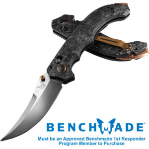 Mini Bedlam 3.45 inch Scimitar Sating with Carbon Fiber Handle