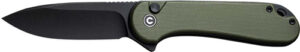 CIVIVI KNIFE ELEMENTUM II 2.96 - " OD GREEN G10/BLK CLAM PACK - additional view