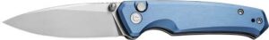 CIVIVI KNIFE ALTUS 2.97" BLUE/ - STONEWASH BUTTON LOCK