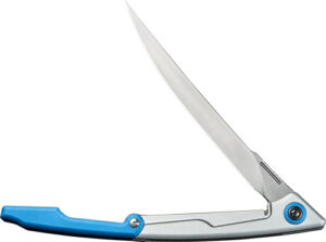 CIVIVI Shawka 5.8-inch Folding Fillet Knife, Silver Aluminum