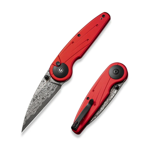 CIVIVI Starflare Red Aluminum Pocket Knife