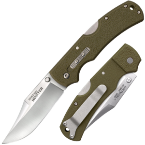 Cold Steel Double Safe Hunter Folding Knife, 3.5-Inch Clip Point
